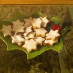 Zimsterne: Galletas de almendras y canelas