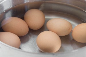 huevos cocidos