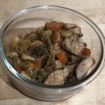 Pollo con almendras