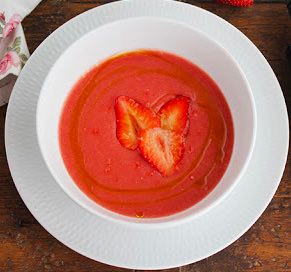 Gazpacho de Fresas