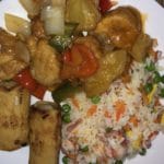 pollo agridulce