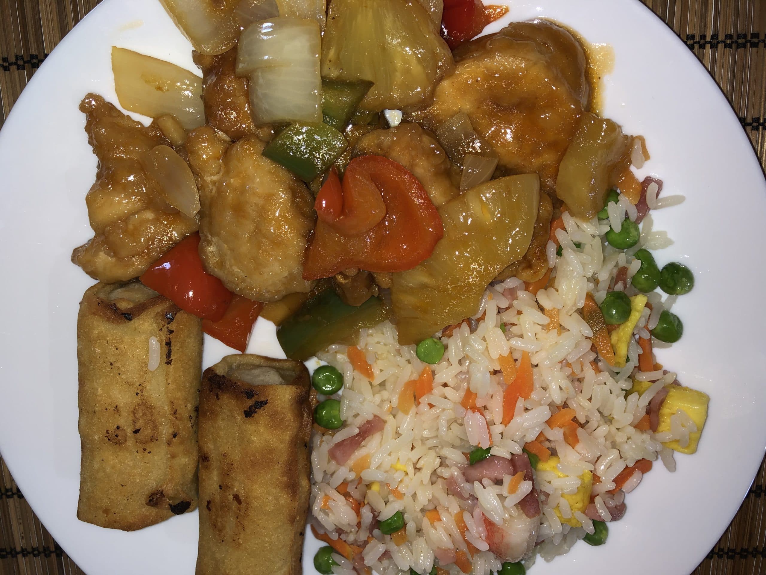 pollo agridulce