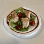 Pudin de atún con espárragos