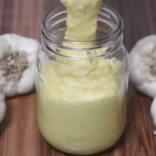 Salsa de ajo para adobar 2 Salsa de ajo