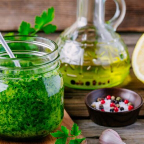Salsa de cilantro para sazonar tus comidas 2 Salsa de cilantro para adobar tus comidas